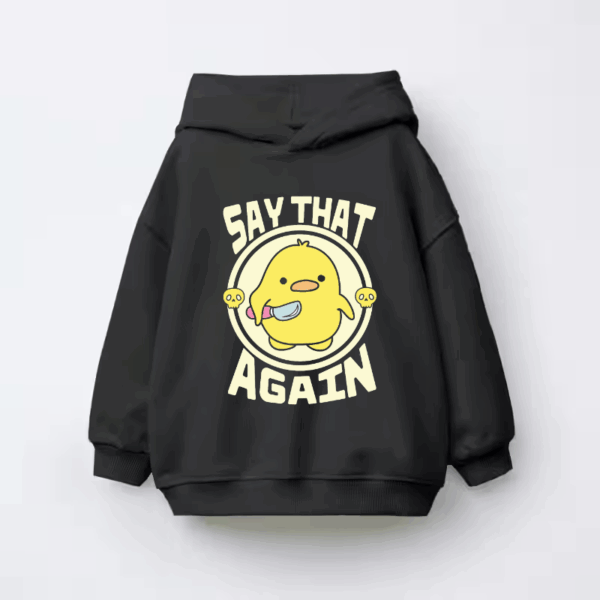 Bold Attitude Chick Moment Kids Hoodie