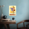 Bon Appétit with Remy Ratatouille Retro Delight Poster