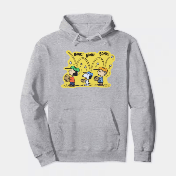 Bonk Squad Peanuts Baseball Fun Hoodie