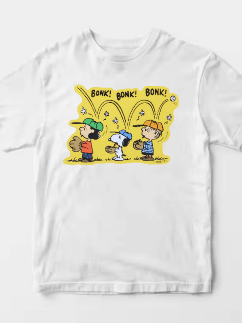 Bonk Squad Peanuts Baseball Fun Unisex T-Shirt