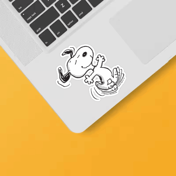 Boogie Time with Dancing Snoopy Peanuts Sticker Boogie Time with Dancing Snoopy Peanuts Sticker