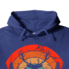 Born To Hunt Forced To Work Deer Sunset Hoodie