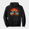 Born To Hunt Forced To Work Deer Sunset Hoodie