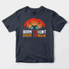 Born To Hunt Forced To Work Deer Sunset Unisex T-Shirt