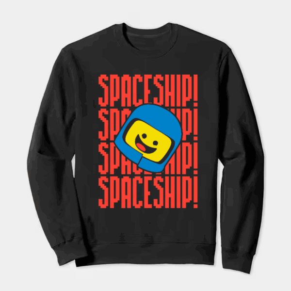 Build a Spaceship LEGO Lovers Unite Crewneck Sweatshirt