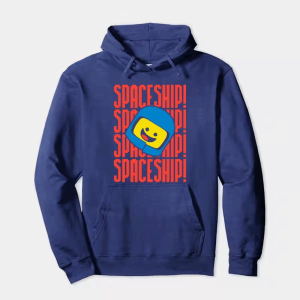 Build a Spaceship LEGO Lovers Unite Hoodie