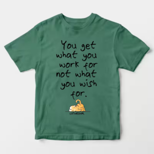 Cat Wisdom Work Hard Dream Big Unisex T-Shirt