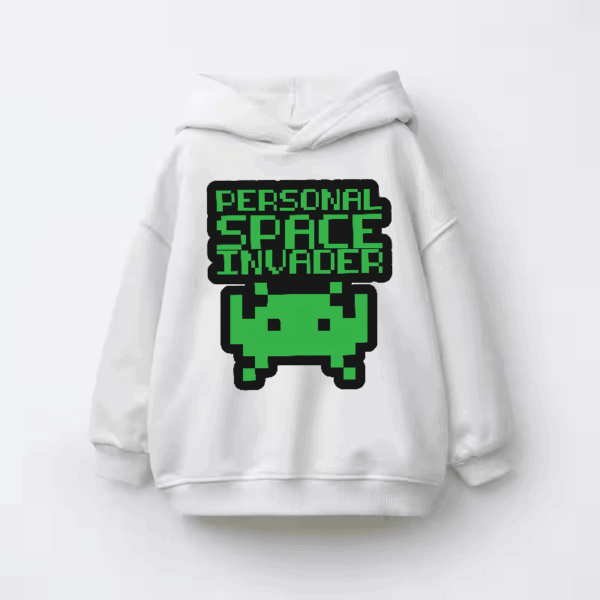 Certified Personal Space Invader Kids Hoodie