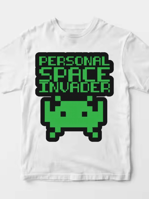Certified Personal Space Invader Unisex T-Shirt