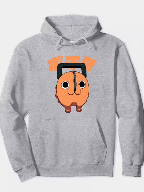 Chainsaw Man Pochita Japanese Devil Dog Hoodie