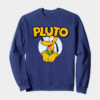 Cheerful Pluto the Pup Crewneck Sweatshirt