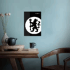 Chelsea FC Black Edition Poster