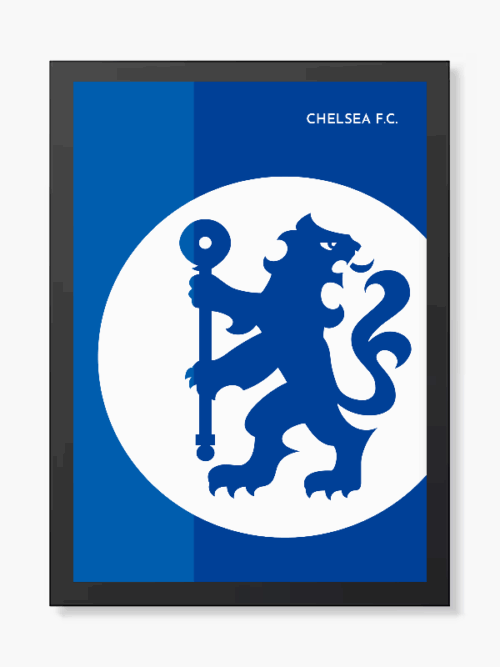 Chelsea FC True Blue Legacy Poster