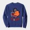 Chill Out with Ponchita Chainsaw Man Relaxing Crewneck Sweatshirt