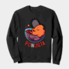Chill Out with Ponchita Chainsaw Man Relaxing Crewneck Sweatshirt