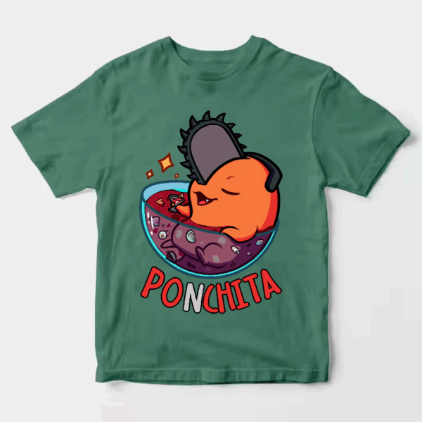 Chill Out with Ponchita Chainsaw Man Relaxing Unisex T-Shirt