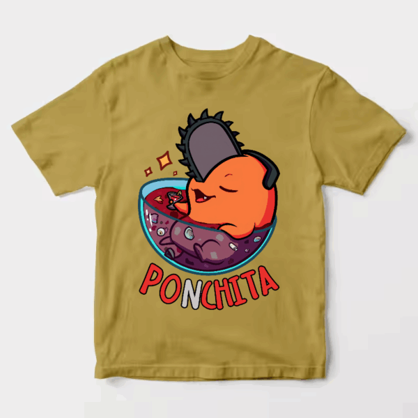 Chill Out with Ponchita Chainsaw Man Relaxing Unisex T-Shirt
