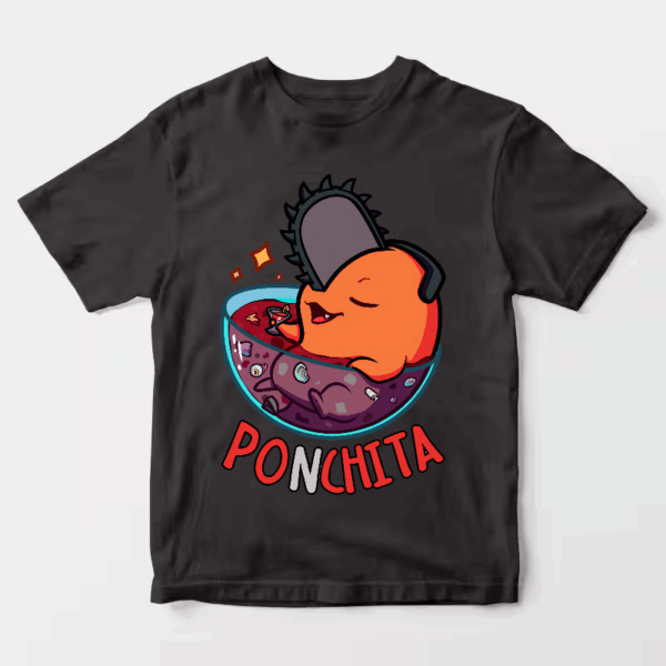 Chill Out with Ponchita Chainsaw Man Relaxing Unisex T-Shirt