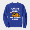 Chillin Expert Garfield Living the Easy Life Crewneck Sweatshirt