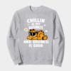 Chillin Expert Garfield Living the Easy Life Crewneck Sweatshirt