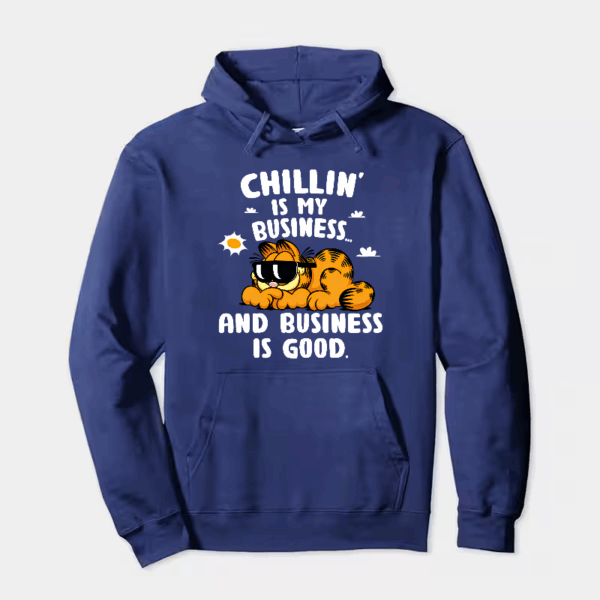 Chillin Expert Garfield Living the Easy Life Hoodie