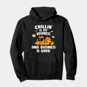 Chillin Expert Garfield Living the Easy Life Hoodie