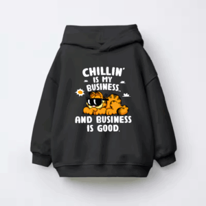 Chillin Expert Garfield Living the Easy Life Kids Hoodie