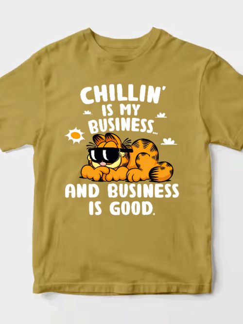 Chillin Expert Garfield Living the Easy Life Unisex T-Shirt