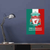 Class Is Permanent Liverpool Red Spirit Poster