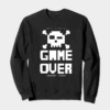 Classic Arcade Game Over Crewneck Sweatshirt