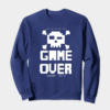 Classic Arcade Game Over Crewneck Sweatshirt