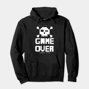 Classic Arcade Game Over Hoodie