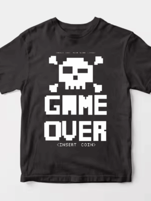 Classic Arcade Game Over Unisex T-Shirt