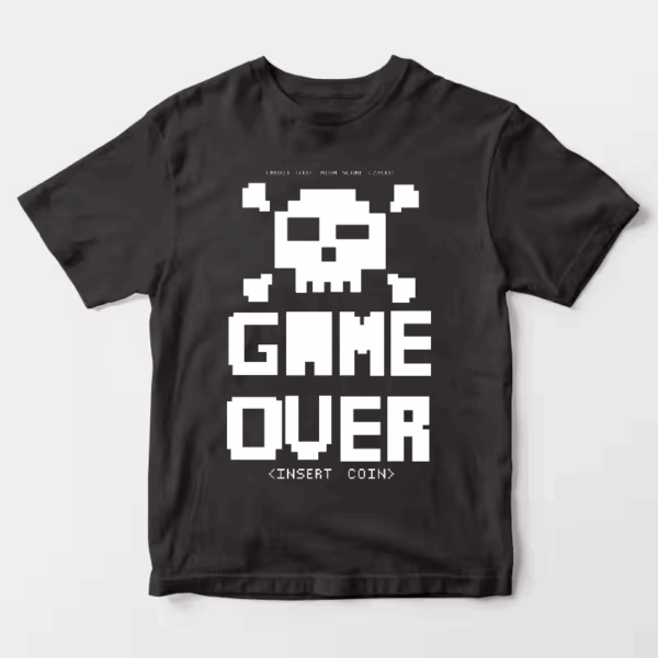 Classic Arcade Game Over Unisex T-Shirt