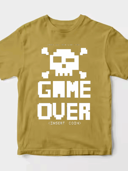 Classic Arcade Game Over Unisex T-Shirt