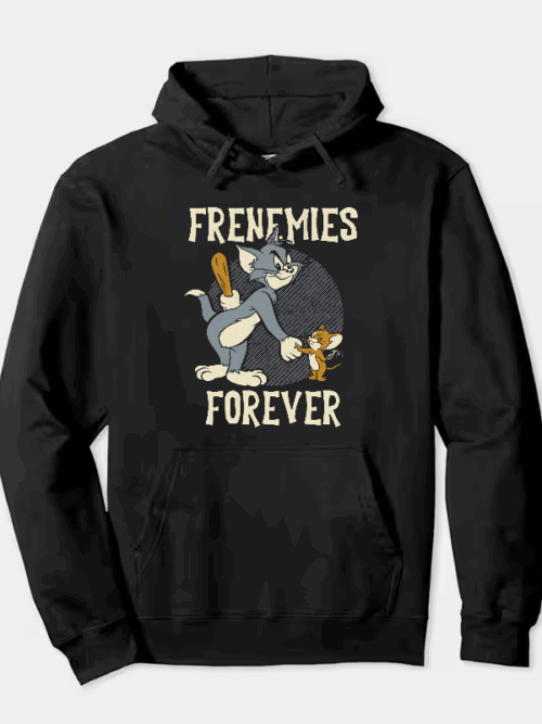 Classic Chaos Tom and Jerry Forever Frenemies Hoodie