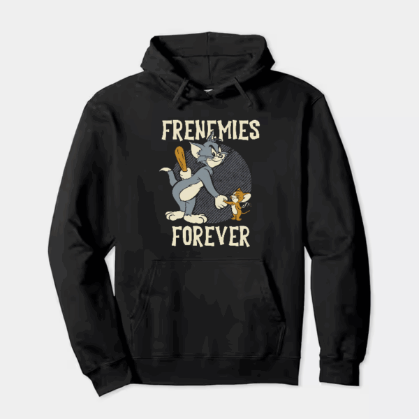 Classic Chaos Tom and Jerry Forever Frenemies Hoodie