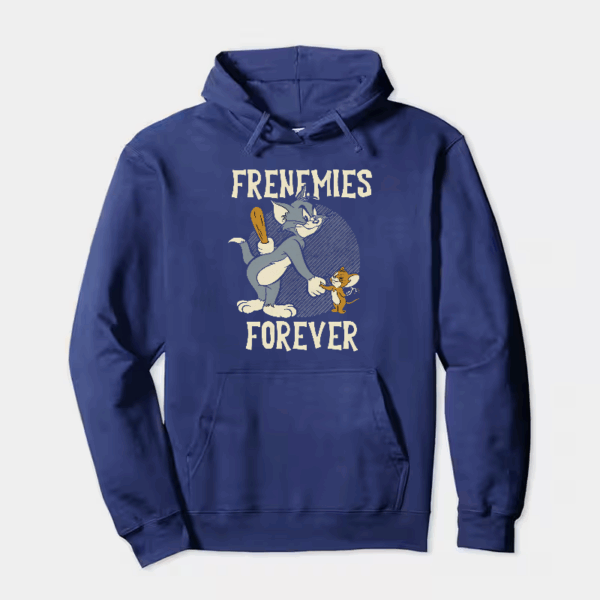 Classic Chaos Tom and Jerry Forever Frenemies Hoodie