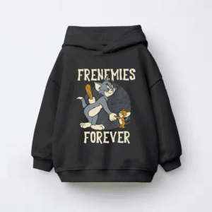 Classic Chaos Tom and Jerry Forever Frenemies Kids Hoodie