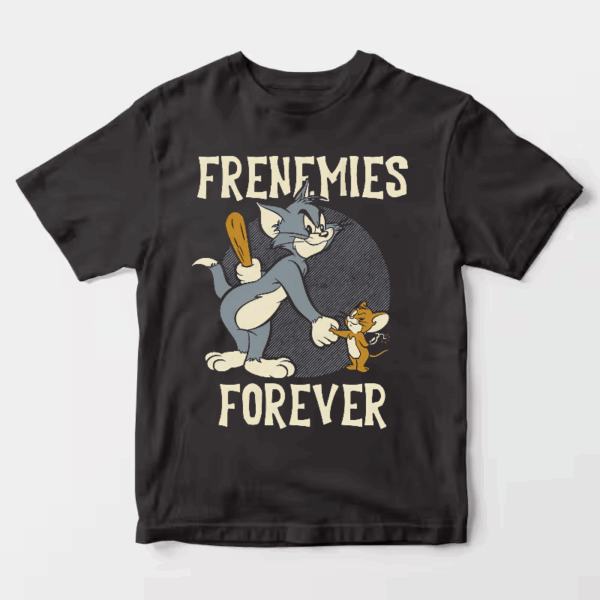 Classic Chaos Tom and Jerry Forever Frenemies Unisex T-Shirt