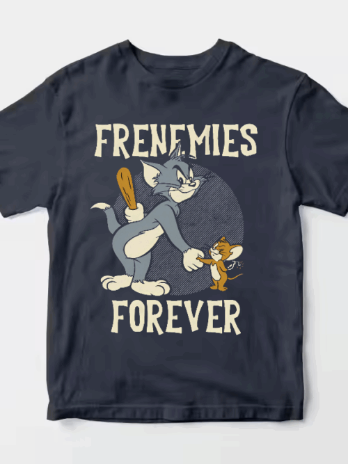 Classic Chaos Tom and Jerry Forever Frenemies Unisex T-Shirt