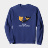 Classic Daffy Duck Looney Tunes Relax Mode Crewneck Sweatshirt