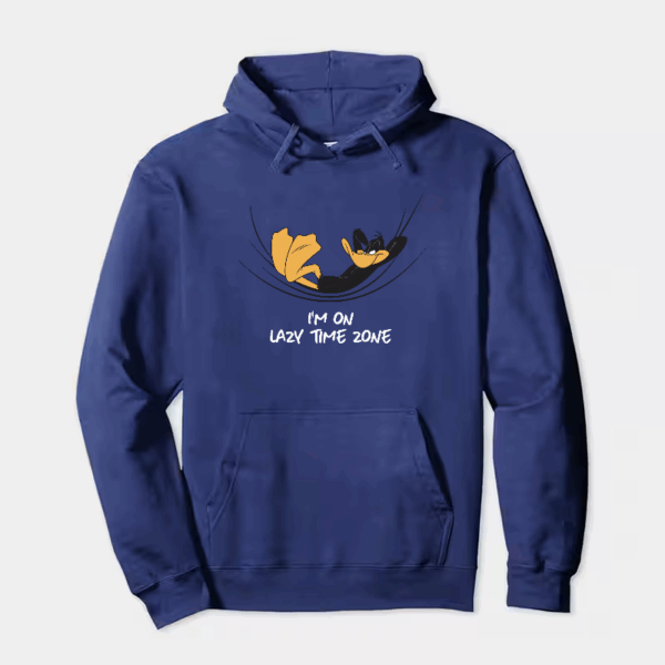 Classic Daffy Duck Looney Tunes Relax Mode Hoodie