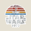 Classic Force Awakens Retro Star Wars 1977 Sticker