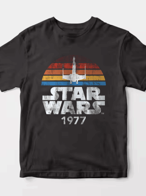 Classic Force Awakens Retro Star Wars 1977 Unisex T-Shirt