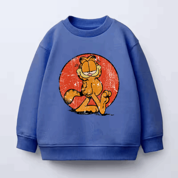 Classic Garfield Retro Attitude Crewneck Sweatshirt
