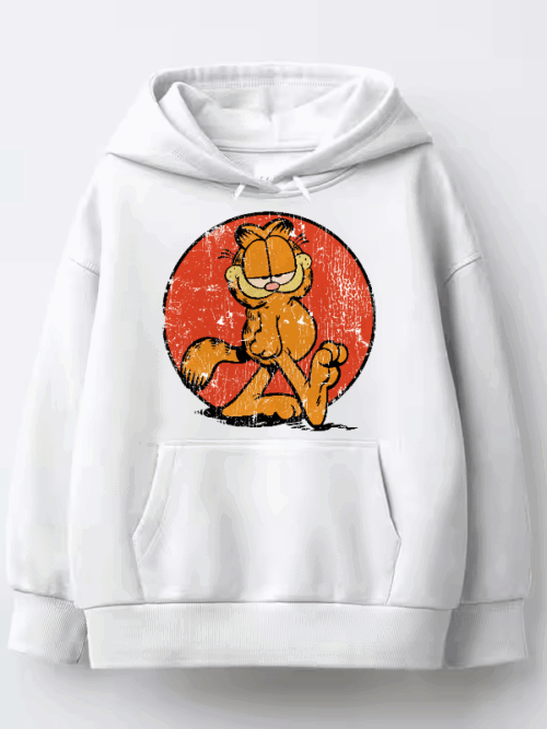 Classic Garfield Retro Attitude Hoodie