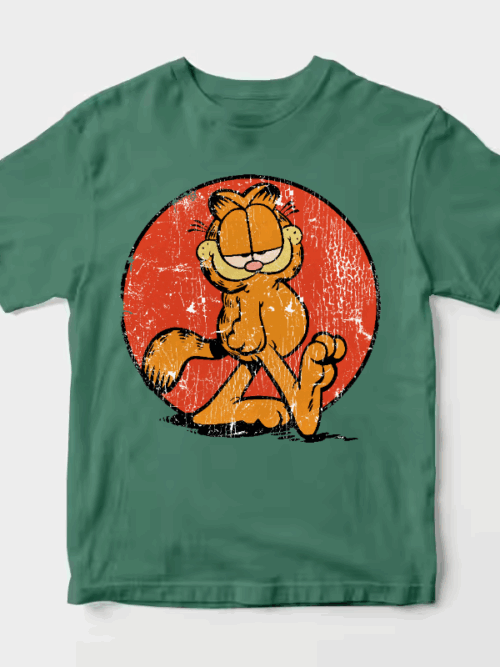 Classic Garfield Retro Attitude Unisex T-Shirt