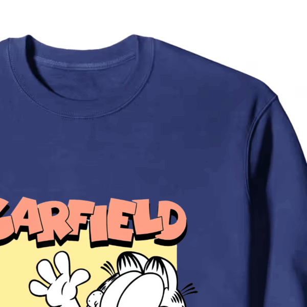 Classic Garfield Vintage Comic Style Lazy Cat Crewneck Sweatshirt