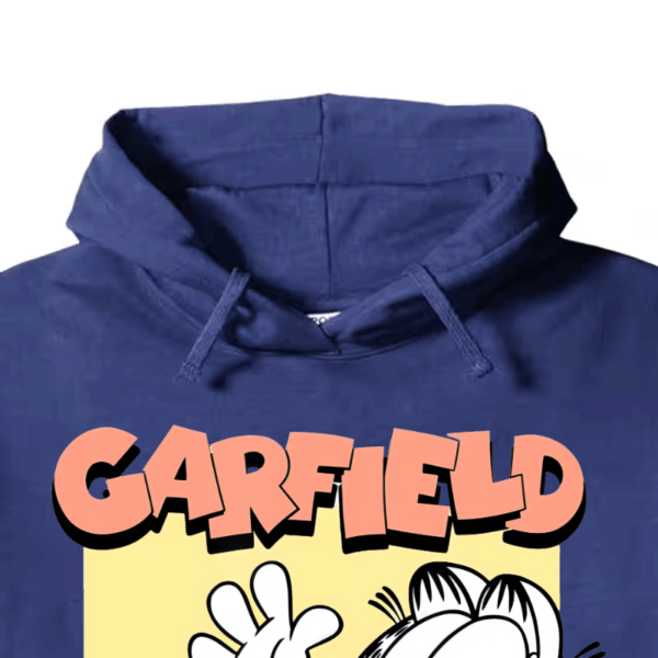 Classic Garfield Vintage Comic Style Lazy Cat Hoodie